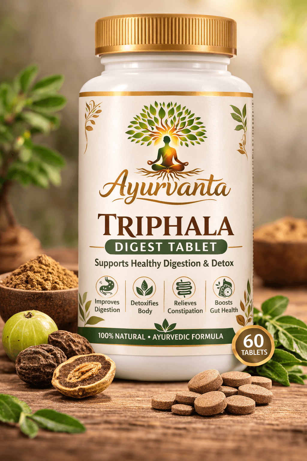 Triphala Digest Tablets